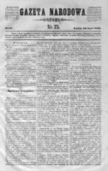 Gazeta Narodowa 1848 III, Nr 75