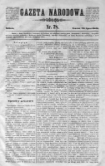 Gazeta Narodowa 1848 III, Nr 78