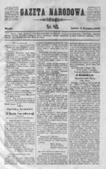 Gazeta Narodowa 1848 III, Nr 83