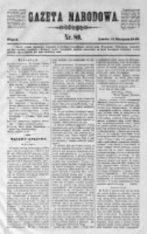 Gazeta Narodowa 1848 III, Nr 89