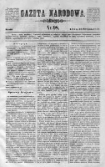 Gazeta Narodowa 1848 III, Nr 98