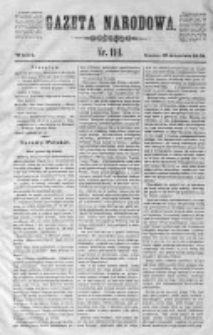 Gazeta Narodowa 1848 III, Nr 114