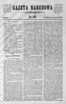 Gazeta Narodowa 1848 III, Nr 117