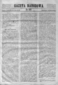 Gazeta Narodowa 1848 III, Nr 127