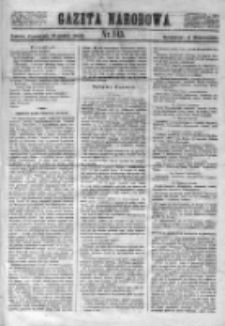 Gazeta Narodowa 1848 IV, Nr 145