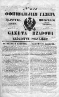 Gazeta Rządowa Królestwa Polskiego 1850 IV, Nr 241