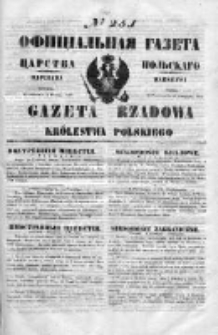 Gazeta Rządowa Królestwa Polskiego 1850 IV, Nr 251