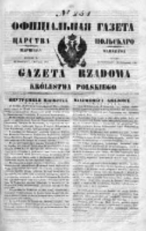 Gazeta Rządowa Królestwa Polskiego 1850 IV, Nr 254