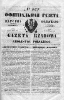 Gazeta Rządowa Królestwa Polskiego 1850 IV, Nr 267