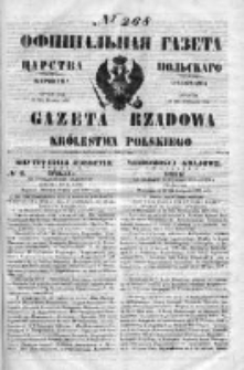 Gazeta Rządowa Królestwa Polskiego 1850 IV, Nr 268