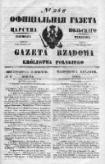 Gazeta Rządowa Królestwa Polskiego 1850 IV, Nr 286