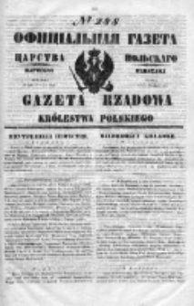 Gazeta Rządowa Królestwa Polskiego 1850 IV, Nr 288