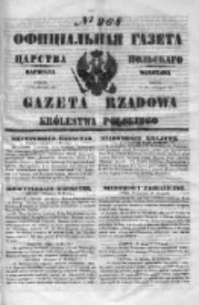 Gazeta Rządowa Królestwa Polskiego 1851 IV, nr 268