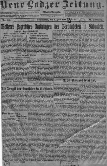 Neue Lodzer Zeitung 1915 m-c 7