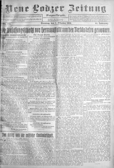 Neue Lodzer Zeitung 1916 m-c 10