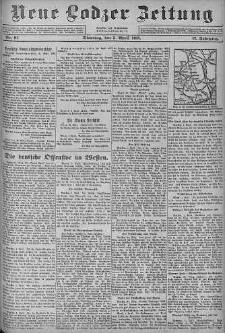 Neue Lodzer Zeitung 1918 m-c 4