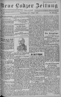 Neue Lodzer Zeitung 1918 m-c 8