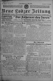 Neue Lodzer Zeitung 1929 m-c 5