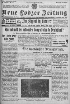 Neue Lodzer Zeitung 1932 m-c 6