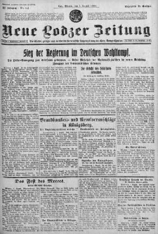 Neue Lodzer Zeitung 1932 m-c 8