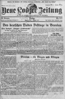 Neue Lodzer Zeitung 1937 m-c 8