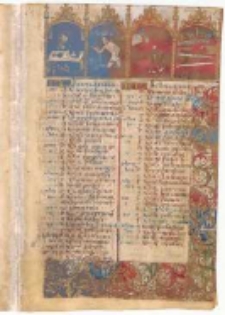 Liber precum latinarum et gallicarum cum Calendario.