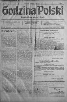 Godzina Polski : dziennik polityczny, społeczny i literacki 5 marzec 1916 nr 66