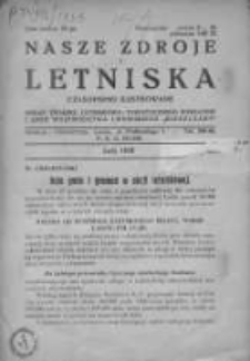 Nasze Zdroje i Letniska 1939, Nr 2, 4
