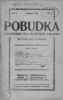 Pobudka : Czasopismo dla młodzieży polskiej 1908, R. 1, Nr 5