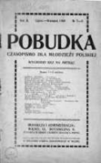 Pobudka : Czasopismo dla młodzieży polskiej 1909, R. 2, Nr 7-9