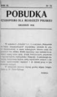 Pobudka : Czasopismo dla młodzieży polskiej 1910, R. 3, Nr 12
