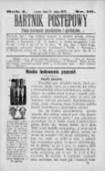 Bartnik Postępowy. Pismo poświęcone pszczelarstwu i ogrodnictwu 1875, Rok I, Nr 10