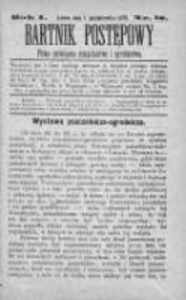 Bartnik Postępowy. Pismo poświęcone pszczelarstwu i ogrodnictwu 1875, Rok I, Nr 18