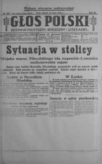 Głos Polski : dziennik polityczny, społeczny i literacki 14 maj 1926 nr 131
