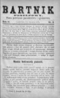 Bartnik Postępowy. Pismo poświęcone pszczelarstwu i ogrodnictwu 1876, Rok II, Nr 2