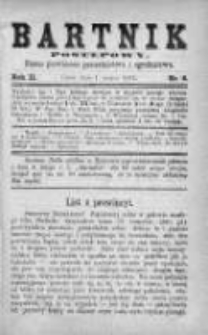 Bartnik Postępowy. Pismo poświęcone pszczelarstwu i ogrodnictwu 1876, Rok II, Nr 5