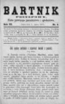 Bartnik Postępowy. Pismo poświęcone pszczelarstwu i ogrodnictwu 1877, Rok III, Nr 5