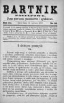 Bartnik Postępowy. Pismo poświęcone pszczelarstwu i ogrodnictwu 1877, Rok III, Nr 12