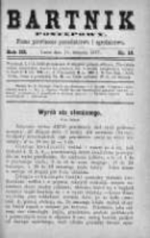 Bartnik Postępowy. Pismo poświęcone pszczelarstwu i ogrodnictwu 1877, Rok III, Nr 16
