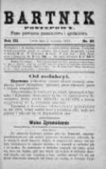 Bartnik Postępowy. Pismo poświęcone pszczelarstwu i ogrodnictwu 1877, Rok III, Nr 23
