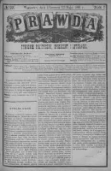 Prawda. Tygodnik polityczny, społeczny i literacki 1881, Nr 23
