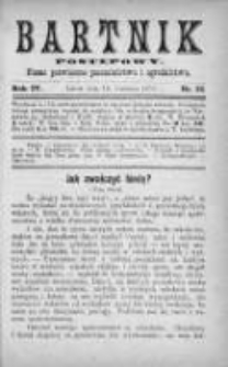 Bartnik Postępowy. Pismo poświęcone pszczelarstwu i ogrodnictwu 1878, Rok IV, Nr 12