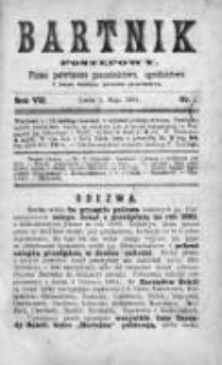 Bartnik Postępowy. Pismo poświęcone pszczelarstwu i ogrodnictwu 1881, Rok VII, Nr 9