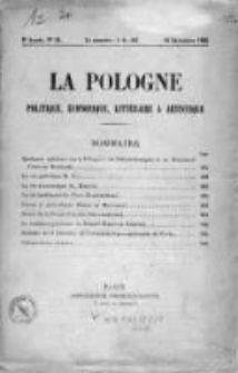 La Pologne : Politique, Economique, Litteraire et Artistique 1921 An. 2, Nr 24