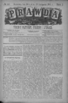 Prawda. Tygodnik polityczny, społeczny i literacki 1881, Nr 50