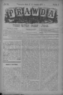 Prawda. Tygodnik polityczny, społeczny i literacki 1881, Nr 51
