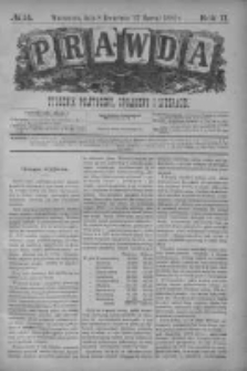 Prawda. Tygodnik polityczny, społeczny i literacki 1882, Nr 14