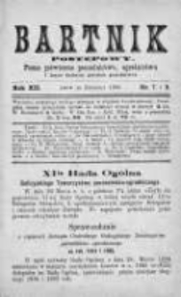 Bartnik Postępowy. Pismo poświęcone pszczelarstwu i ogrodnictwu 1886, Rok XII, Nr 7 i 8