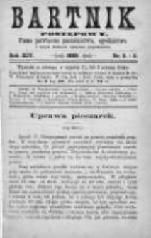 Bartnik Postępowy. Pismo poświęcone pszczelarstwu i ogrodnictwu 1888, Rok XIV, Nr 2 i 3