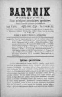 Bartnik Postępowy. Pismo poświęcone pszczelarstwu i ogrodnictwu 1897, Rok XXIII, Nr 9 - 12